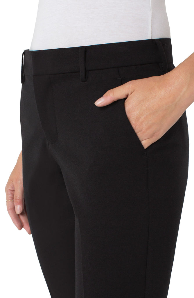 Liverpool Kelsey Super Stretch Ponte Trouser - Black
