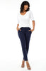 Image of Liverpool Kelsey Super Stretch Ponte Trouser - Cadet Blue