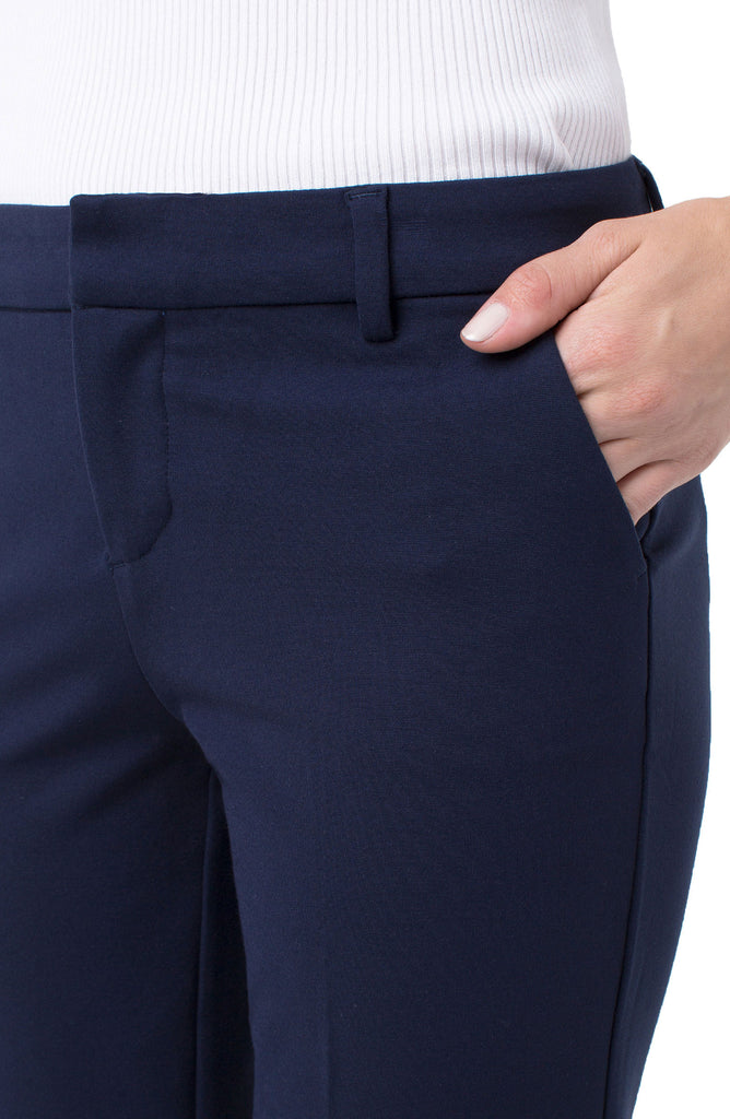 Liverpool Kelsey Super Stretch Ponte Trouser - Cadet Blue