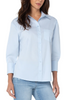 Image of Liverpool Oversized Classic Button Down Shirt - Sky Blue