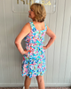 Image of Lulu-B Dragonfly Print Sleeveless Cha Cha Dress - Multicolor