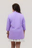 Image of Lulu-B Button V-Neck Tunic - Clear Lilac