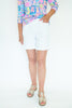Image of Lulu-B Pull On Short - White