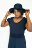 Image of Lulu-B Woven Hat- Navy