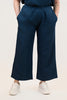 Image of Nally & Millie Wide Leg Pull On Pant - Navy