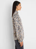Image of NIC+ZOE Long Sleeve Gilded Flakes Button Front Shirt - Neutral Multi