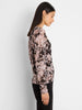 Image of NIC+ZOE Cobbled Streets V-Neck Sweater - Pink Multi