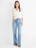 Image of NIC+ZOE Aura Dot Button Front Sheer Shirt - White/Gold