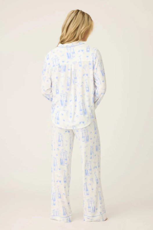 PJ Salvage Parisian Dreams 2 Piece Pajama Set - Ivory