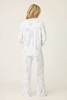 Image of PJ Salvage Parisian Dreams 2 Piece Pajama Set - Ivory