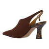 Image of J. Reneé Prissy Slingback - Chocolate/Tortoise