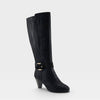 Image of Patrizia by Spring Step Bellagorg Belted Tall Boot - Black