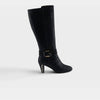 Image of Patrizia by Spring Step Bellagorg Belted Tall Boot - Black