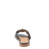 Image of Patrizia by Spring Step Lamiyah Gold Bit Fringe Detail Slide Sandal - Navy