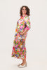 Image of Perlavera Nico Shirt Dress - Flower Yellow