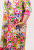 Image of Perlavera Nico Shirt Dress - Flower Yellow