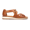Image of Pikolinos Roquetas Lace-Up Sandal - Brandy