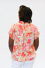 Image of Pure Essence Hawaiian Print Blouse - Multicolor *Take 25% Off*