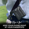 Image of Save The Girls Clip & Go Strap with Zippered Pouch - Black