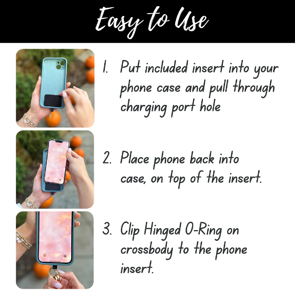 Save The Girls Clip & Go Ice Chain with Zippered Pouch - Hot Pink