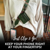 Image of Save The Girls Clip & Go Strap with Zippered Pouch - Green Camo