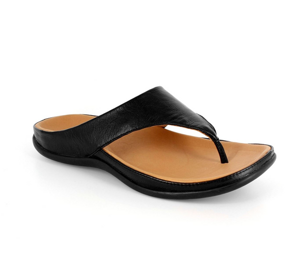 Strive Footwear Maui Toe Post Sandal - Black