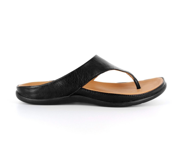 Strive Footwear Maui Toe Post Sandal - Black