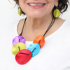 Image of Sylca Designs Opaline Drift Necklace - Mutlicolor