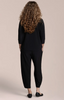 Image of Sympli Slouch Sweatshirt Plus Size - Black