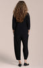 Image of Sympli Slouch Sweatshirt - Black