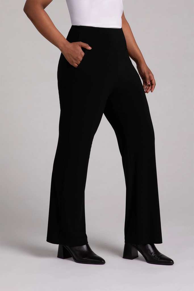 Sympli Straight Leg Pant - Black