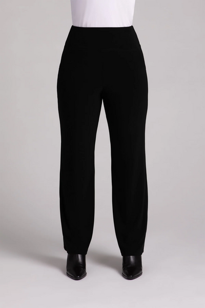 Sympli Straight Leg Pant - Black