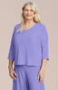 Image of Sympli Revel Top - Jacaranda
