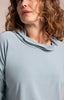 Image of Sympli Slouch Sweatshirt - Stone Blue