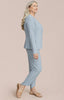 Image of Sympli All Day Cardi - Stone Blue