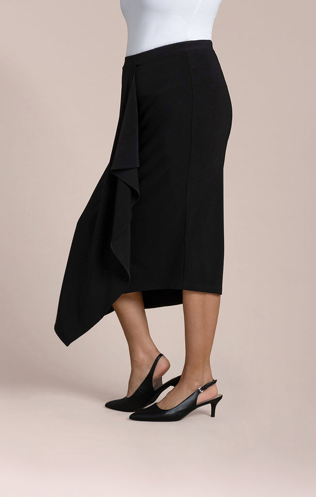 Sympli Tempo Skirt - Black