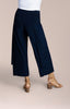 Image of Sympli Splice Double Up Crop Pant - Navy