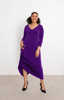 Image of Sympli Drama Dress - Elderberry