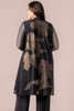 Image of Sympli Grand Duster Placement Print - Iris Cashew/Black