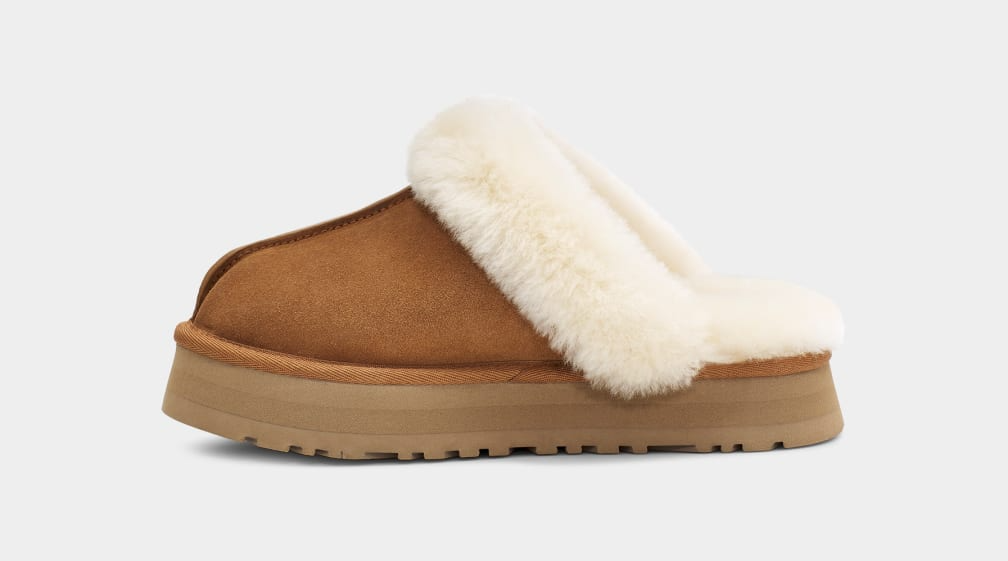 UGG Disquette Platform Slipper - Chestnut
