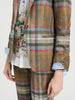 Image of Vilagallo Heather Blazer - Cuadro Plaid