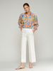 Image of Vilagallo Bettina Wide Leg Trouser - White