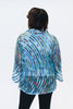 Image of Weavz Wire Collar Soutache and Mesh Jacket - Blue/Multicolor
