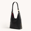 Image of Hammitt Tim Medium Shoulder Bag - Black/Brushed Gold
