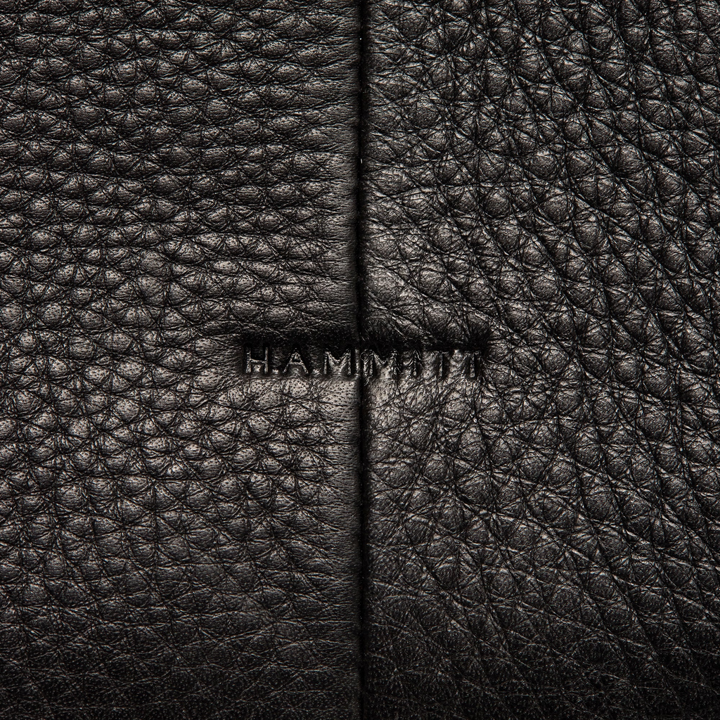 Hammitt Tim Medium Shoulder Bag - Black/Brushed Gold