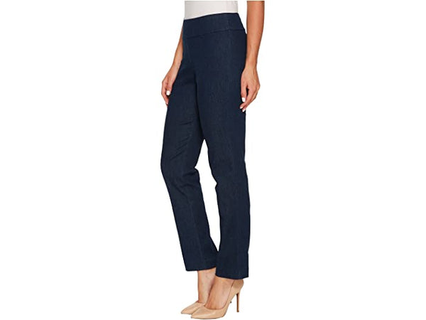 Krazy Larry Pull On Denim Ankle Pant - Indigo