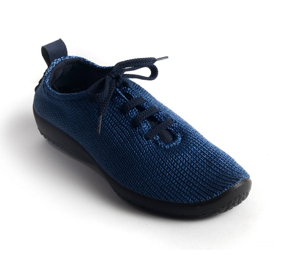 Arcopedico Lace Up Knit Shoe - Denim