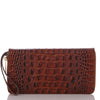 Image of Brahmin Skyler Clutch Wallet - Pecan Melbourne