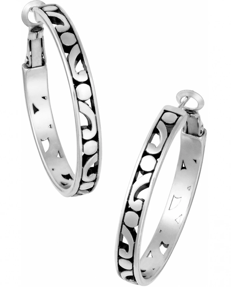 Brighton Medium Contempo Hoop Earring