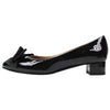 Image of J. Reneé Cameo Block Heel Bow Toe Pump - Black